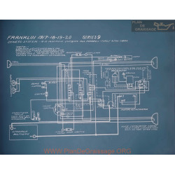 Franklin 9 Schema Electrique 1917 1918 1919 1920