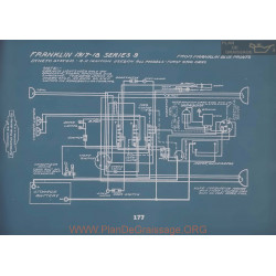 Franklin 9 Schema Electrique 1917 1918