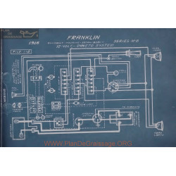 Franklin M8 12volt Schema Electrique 1916 Dyneto