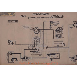 Gardner G 6volt Schema Electrique 1221 Westinghouse
