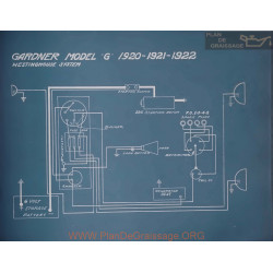 Gardner G Schema Electrique 1920 1921 1922