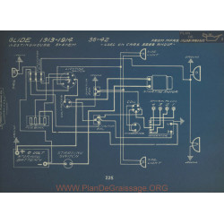 Glide 36 42 Schema Electrique 1913 1914 Westinghouse