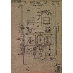 Glide 6 40 Schema Electrique 1916 1917 Westinghouse