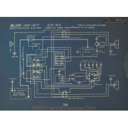 Glide Six 40 Schema Electrique 1916 1917 Westinghouse