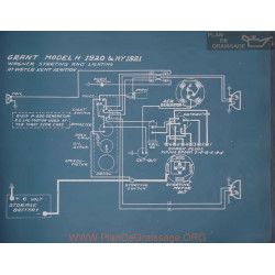 Grant H Schema Electrique 1920