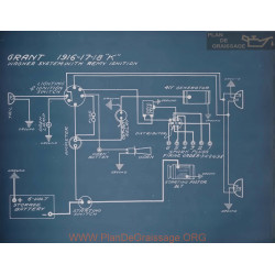 Grant K Schema Electrique 1916 1917 1918