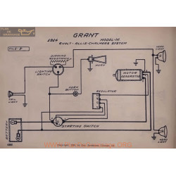 Grant M 6volt Schema Electrique 1914 Allis Chalmers