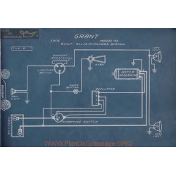 Grant M 6volt Schema Electrique 1914 Allis Charmers