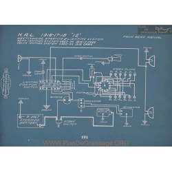 Hal 12 Schema Electrique 1916 1917 1918 V2