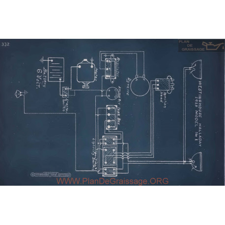 Halladay 1 Schema Electrique 1916