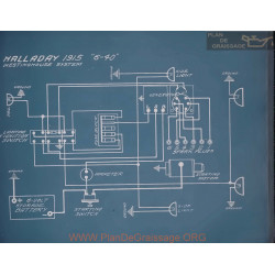 Halladay 6 40 Schema Electrique 1915