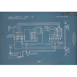 Halladay R Schema Electrique 1916 V2