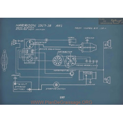 Harroun Aa1 Schema Electrique 1917 1918