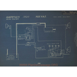 Harroun Aa2 Schema Electrique 1920 Remy