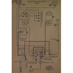 Harroun Schema Electrique 1917 1918 1919 Remy