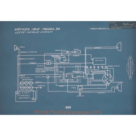 Haynes 30 Schema Electrique 1915 V2