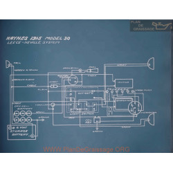 Haynes 30 Schema Electrique 1915