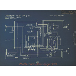 Haynes 34 35 Schema Electrique 1916 Leece Neville Remy