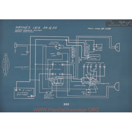 Haynes 34 35 Schema Electrique 1916 V2