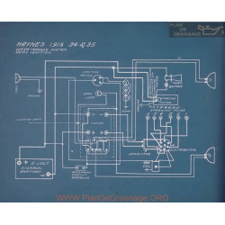 Haynes 34 35 Schema Electrique 1916