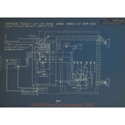 Haynes 38 39 39s 45 Schema Electrique 1918 1919 1920 Leece Neville Remy