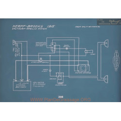 Herff Brooks Schema Electrique 1915 V2