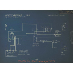 Herff Brooks Schema Electrique 1916 Splitdorf Apelco