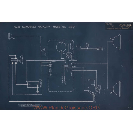 Hollier 166 Schema Electrique 1917 V2