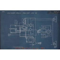 Hollier 8 Splitdorf Aplco Schema Electrique 1916