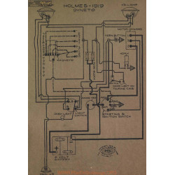 Holmes Schema Electrique 1919 Dyneto