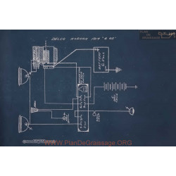 Hudson 6 40 Delco Schema Electrique 1914
