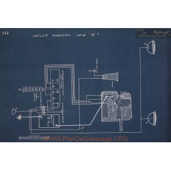 Hudson 6 Schema Electrique 1916