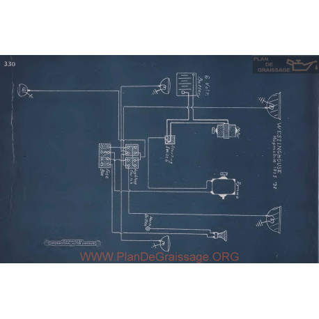 Hupmobile 32 Schema Electrqie 1915