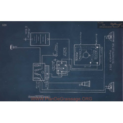 Hupmobile Schema Electrique 1915
