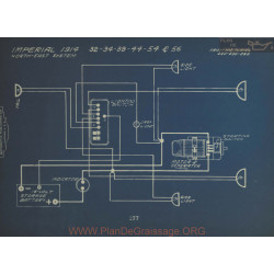 Imperial 32 34 39 44 54 56 Schema Electrique 1914 North East