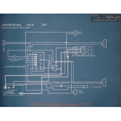 Imperial 34 Schema Electrique 1913