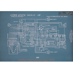 Inter State 45 Schema Electrique 1913 1914 V2