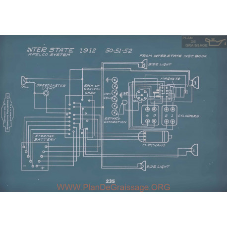 Inter State 50 51 52 Schema Electrique 1912 V2