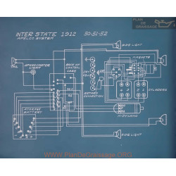 Inter State 50 51 52 Schema Electrique 1912