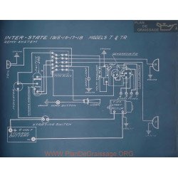 Inter State T Tr Schema Electrique 1915 1916 1917 1918