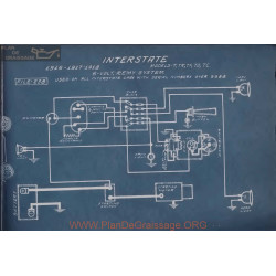 Inter state Tr Tf Td Tc 6volt Schema Elctrique 19 16 1917 1918 Remy