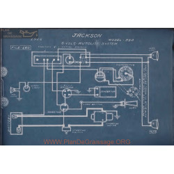 Jackson 348 6volt Schema Electrique 1916 Autolite