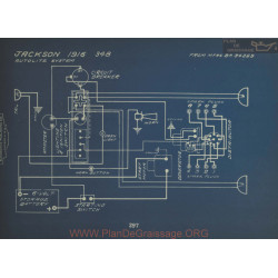 Jackson 348 Schema Electrique 1916 Autolite