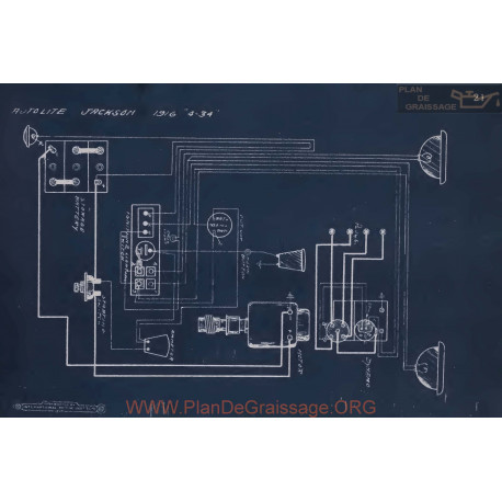 Jackson 4 34 Schema Electrique 1916