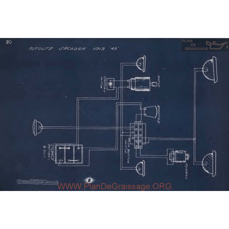 Jackson 43 Schema Electrique 1913 V3