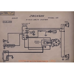 Jackson 48 6volt Schema Electrique 1915 Delco V2