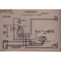 Jackson 68 6volt Schema Electrique 1916 Autolite V2