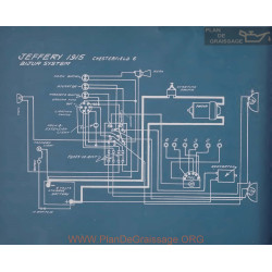 Jeffery Chesterfield 6 Schema Electrique 1915