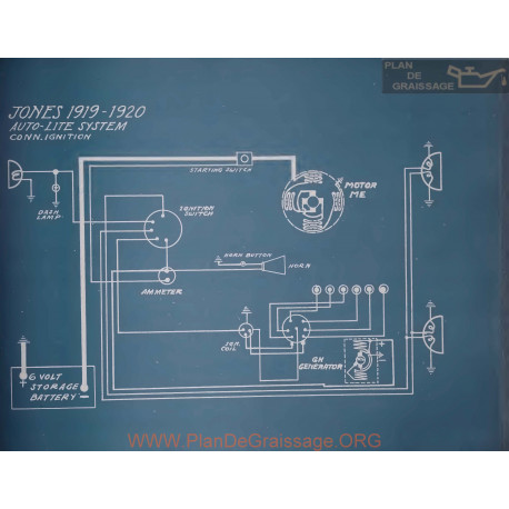 Jones Schema Electrique 1919 1920