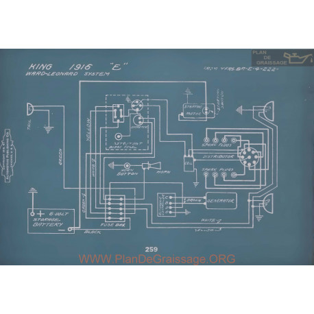 King E Schema Electrique 1916 V2